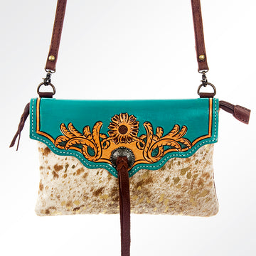 American Darling Envelope Hair on Genuine Leather Women Bag Western Handbag